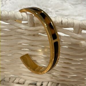 J.Crew tortoise cuff bracelet